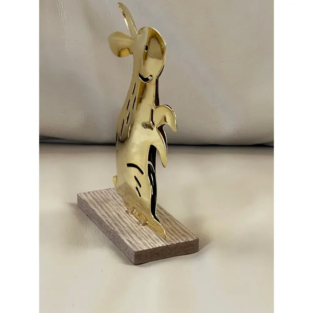 Target Easter 2022 Set Of 6 Golden Metal Easter Bunny